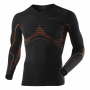 X-Bionic Shirt Energy Accumulator black/orange - мъжка термо блуза КАТО НОВА Л-ХЛ, снимка 1 - Спортни дрехи, екипи - 44828247