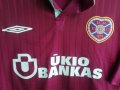 Hearts FC Heart Of Midlothian Umbro Хартс оригинална футболна тениска фланелка Хартс , снимка 3
