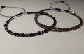 Гривна с фасетирани мъниста Хематит, снимка 1