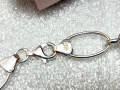 Сребърен Комплект/колие+гривна/ (проба 925)- 29,21 грама, снимка 8