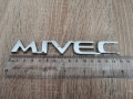 Емблеми надписи Мицубиши Mitsubishi Мивек MIVEC, снимка 3