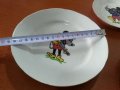 Стар български порцелан детски комплект за хранене , снимка 5