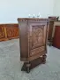Винтидж ъглов шкаф с богата дърворезба , снимка 5