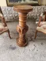 Продавам много стара антикварна английска дървена колона , снимка 3