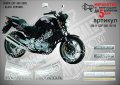 HONDA CBF 500 2005 - BLACK VERSION SM-H-CBF 500-BV-05