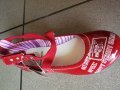 Детски обувки червен цвят , снимка 1 - Детски обувки - 41263402