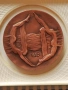 стар руски настолен медал Спорт, снимка 2
