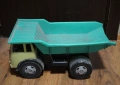 Стара соц пластмасова играчка камион самосвал КДН Габрово, снимка 3