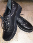 Ефектни обувки естествена кожа 37, снимка 1 - Дамски ежедневни обувки - 36346821