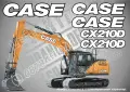 CASE строителна техника и земеделска механизация стикери, снимка 8