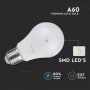 LED лампа 10,5W E27 Термопластик Студено Бяла Светлина, снимка 2