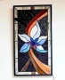 Светещо декоративно пано за стена, витраж, "Тифани", снимка 4
