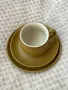 Чаша за кафе с подложни чинийки Denby England, снимка 4
