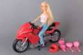 Кукла Барби на мотор, снимка 1 - Кукли - 36346952