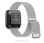 Метална каишка за Fitbit Versa 2, миланска мрежа от неръждаема стомана, снимка 1