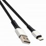 Кабел USB2.0 към Micro USB 1m 2А Черен VCom SS001287 Cable USB - Micro USB M/M, снимка 1 - Кабели и адаптери - 34333584