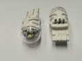 Комплект LED Диодни Габаритни Крушки,T20 с две светлини 10W Бели 6000К