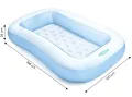 Детски басейн с меко дъно INTEX, 166 х 100 х 25 см, правоъгълен, снимка 2