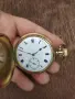 Стар позлатен швейцарски джобен часовник, снимка 1