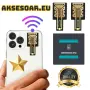 Антена Усилвател на сигнала за Мобилен телефон мини стикери за подобряване на обхвата на GSM iPhone, снимка 1