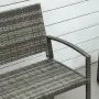 Градинска пейка Outsunny, ратанова имитация, снимка 7