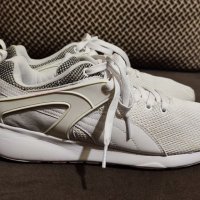 Puma Aril Blaze Trainers Lace Up Mens Shoes White Textile 359792 05 , снимка 9 - Маратонки - 41661960