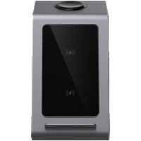 Безжично зарядно за телефон Prestigio ReVolt A8, 3-in-1 charger, за iPhone, Apple Watch, AirPods, Си, снимка 2 - Безжични зарядни - 40064257