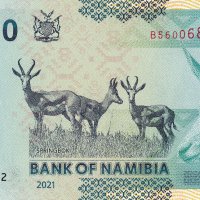 ❤️ ⭐ Намибия 2021 10 долара UNC нова ⭐ ❤️, снимка 3 - Нумизматика и бонистика - 44163997