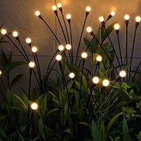3953 Соларни лампички за градина "Светулки", снимка 3 - Соларни лампи - 41574535