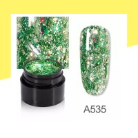 Брокатена гел боя с ефект „Блестящ диамант“ ROSALIND, Shiny Diamond, снимка 7 - Продукти за маникюр - 41935224