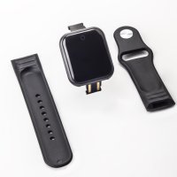 Смарт часовник (smartwatch) със силиконова каишка , снимка 3 - Смарт гривни - 41587964