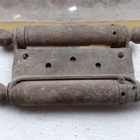 Стари ковани панти за порта, снимка 3 - Антикварни и старинни предмети - 36218030