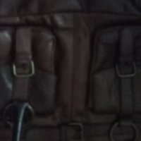 Кожени раница и чанта, снимка 3 - Раници - 41487622
