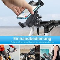 Нов Регулируем Държач Стойка за телефон 4,5-7,0 инча за велосипед със силиконова защита, снимка 4 - Аксесоари за велосипеди - 41988801