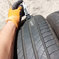 4бр.летни MICHELIN 215/55/18 99V DOT 0920, снимка 3 - Гуми и джанти - 41801699