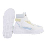 ДАМСКИ ВИСОКИ КЕЦОВЕ (SNEAKERS), 3ЦВЯТА - 023, снимка 8 - Кецове - 35813253