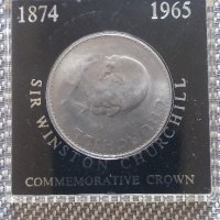   Възпоменателна  монета на Чърчил, снимка 1 - Нумизматика и бонистика - 41440311