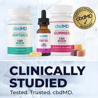 cbdMD 300 mg 30 гумени хапчета за спокоен сън, облекчават тревожността CBD, снимка 2 - Хранителни добавки - 42238376