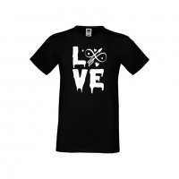 Мъжка тениска Свети Валентин Love 1, снимка 5 - Тениски - 35713255