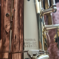Saxophone Yamaxa Yas32 Purple logo-Ямаха Яс32 пърпъл лого, снимка 5 - Духови инструменти - 44555678