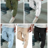 Мъжки ежедневен карго панталон, 5цвята - 023, снимка 1 - Панталони - 41788390