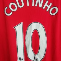 Liverpool Coutinho New Balance оригинална футболна тениска фланелка Ливърпул Коутиньо , снимка 2 - Тениски - 38918298