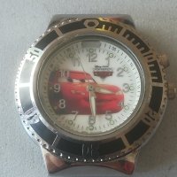 Детски часовник Disney - PIXAR - Cars. Vintage watch. Ретро модел. Просветка. Японски механизъм , снимка 1 - Детски - 42269708