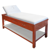 Дървено масажно/козметично легло с чекмеджета ML310, снимка 7 - Кушетки - 36216917