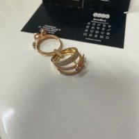 Златен пръстен 14 карата, снимка 13 - Пръстени - 41854960