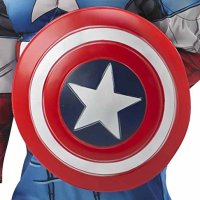 Костюм на Капитан Америка с мускули, маска и щит, снимка 2 - Други - 41561829