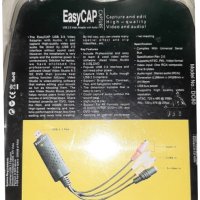 Видео рекордер (EasyCAP) USB 2.0 , снимка 3 - Кабели и адаптери - 42435299