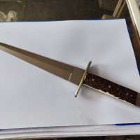 Немска ловна кама / нож GML Leegebruch GDR, снимка 1 - Ножове - 44743610