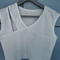 Интересен модел блузка, снимка 2 - Тениски - 41549647