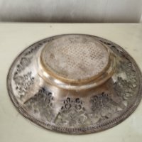 посребрена метален панер за хляб, снимка 3 - Други ценни предмети - 41819173